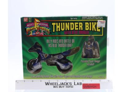Thunder Bike W/ Blue Ranger Complete Power Rangers 1994 Bandai Action Figure