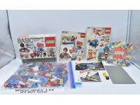 Lot of Basic Lego Building Blocks, Manuals, Assortment Guide and Catalogue