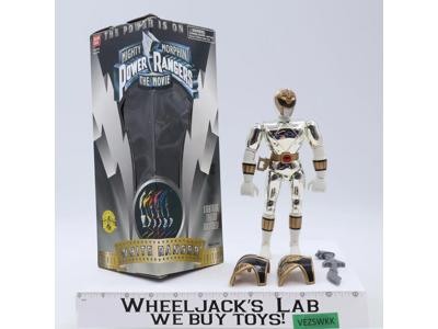 White Ranger Mighty Morphin Power Rangers The Movie 1995 Bandai 8" Figure