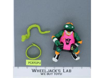 Shell Slammin' Mike 100% Complete Teenage Mutant Ninja Turtle 1991 Playmates