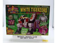 White Tigerzord + White Ranger Power Rangers 1994 Bandai Action Figure