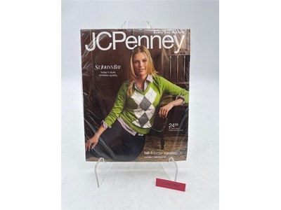 JC Penney Fall Winter 2009 Advertising Catalog Vintage Home & Fashion SEALED