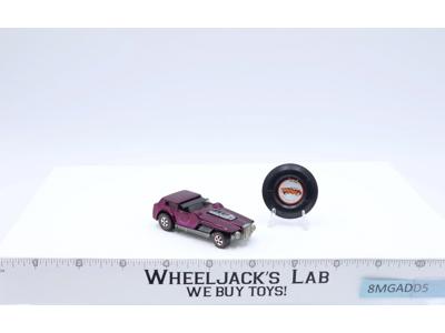 The Hood Magenta 1970 1971 Mattel Redline Hot Wheels Vintage RL w/ Button NICE!