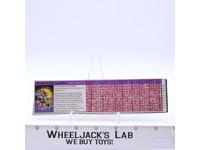 Slugfest Action Figure Tech Spec 1987 Vintage Hasbro G1 Transformers