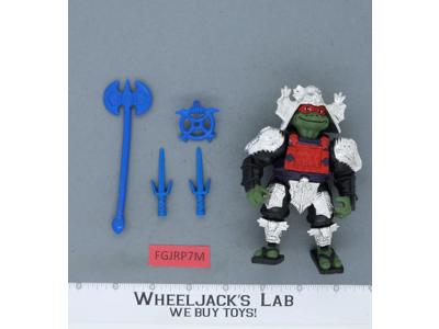 Shogun Raph Silver Armor 100% Complete Teenage Mutant Ninja Turtles 1993 Action