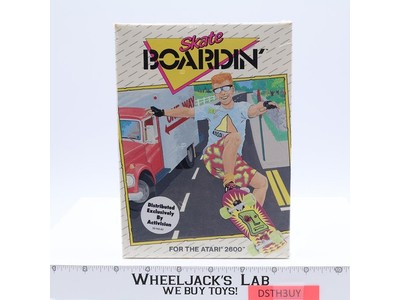 Skate Boardin' Atari 2600 1987 Activision NEW SEALED Video Game Cartridge