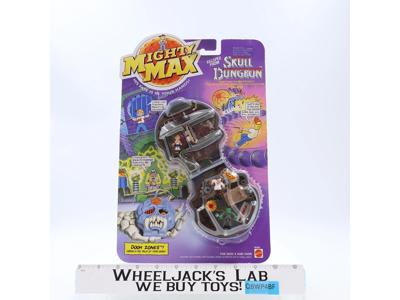 Skull Dungeon Doom Zones Mighty Max 1992 Bluebird Toys Playset NEW SEALED