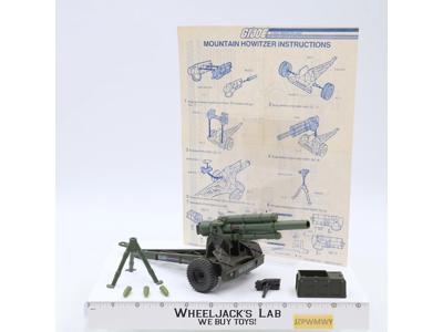 Mountain Howitzer 100% Complete GI Joe 1984 Hasbro Vintage Action Figure Vehicle