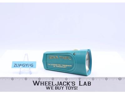 Blue Handheld Flashlight Star Trek 1960s BMG American Made Vintage