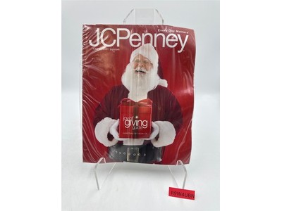 JC Penney Christmas 2008 Advertising Catalog Vintage Home & Fashion SEALED
