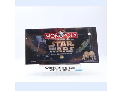 Star Wars Limited Collector's Edition Monopoly Game 1996 Parker Brothers NEW MIB