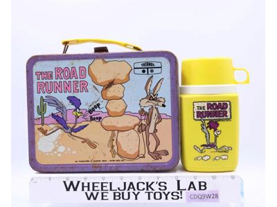 The Road Runner Metal Lunchbox w/ THERMOS King-Seeley Warner Bros. Vintage