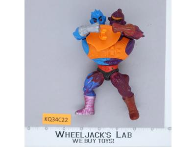 Two Bad Round Back He-Man Masters Of The Universe MOTU Mattel 1985 Vintage