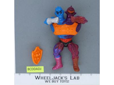 Two Bad Round Back 100% Complete He-Man Masters of the Universe MOTU 1985 Mattel