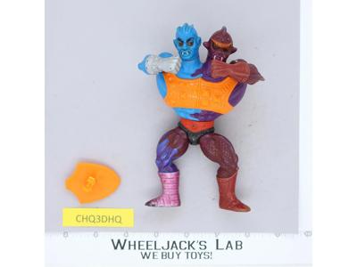 Two Bad Round Back 100% Complete He-Man Masters of the Universe MOTU 1985 Mattel