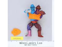 Two Bad Round Back 100% Complete He-Man Masters of the Universe MOTU 1985 Mattel