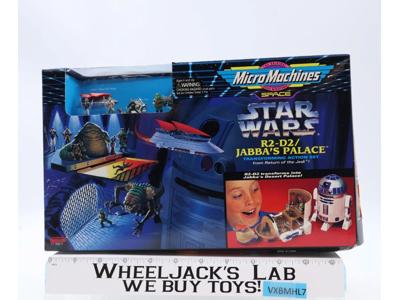 R2-D2 / Jabba's Palace Action Set Star Wars Micro Machines Galoob NEW SEALED