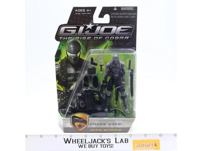 Snake Eyes GI Joe The Rise Of Cobra 2009 Hasbro Action Figure NEW SEALED