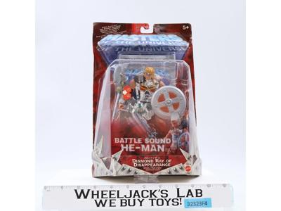 Battle Sound He-man 200X Masters Of The Universe MOTU 2001 Mattel NEW SEALED