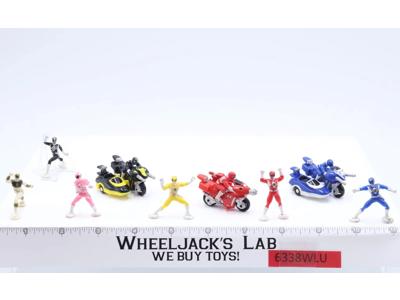 Micro Machines Battle Bike Collector's Set COMPLETE Mighty Morphin Power Rangers
