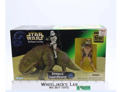Dewback & Sandtrooper Star Wars POTF 1997 Kenner Action Figure NEW MISB SEALED