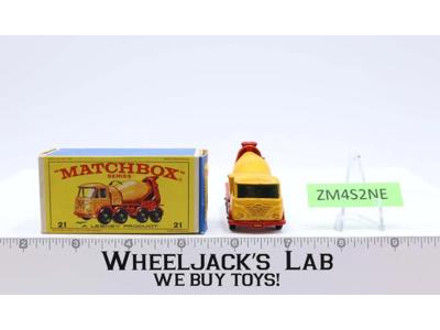 Foden Concrete Truck 21 Lesney Matchbox Series 1960's Made In England