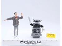 Lot of 2 Pee Wee Herman Action Figures Pee Wee's Playhouse 1988 Matchbox Vintage