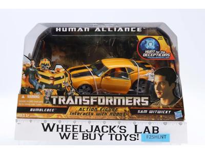 Bumblebee & Sam Witwicky Transformers HFTD Human Alliance Hasbro NEW SEALED