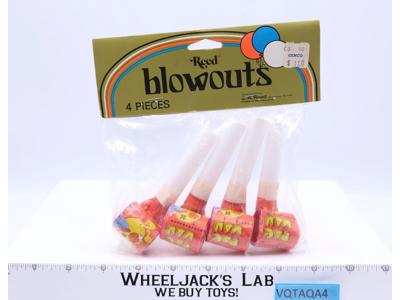 Pac-Man Party Blowouts 1982 C.A. Reed Vintage SEALED NEW