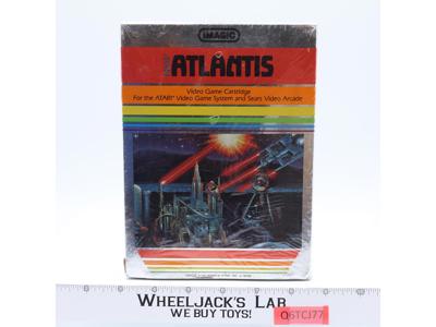 Atlantis Atari 2600 1982 Imagic NEW SEALED Video Game Cartridge