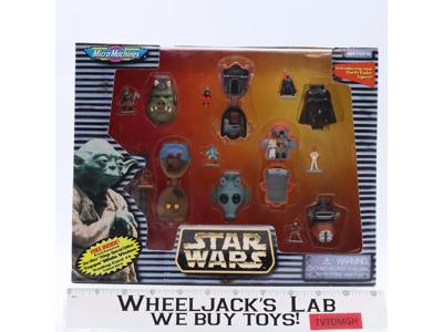 #68038 Miniature Figure Heads Star Wars Micro Machines 1996 Galoob NEW SEALED