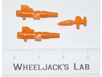 Computron Strafe Missiles Lasers + Hand Gun 1987 Vintage G1 Transformers