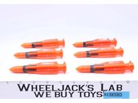 USS Flagg Aircraft Carrier 6 Missiles NO REPRO 1985 GI Joe Vintage