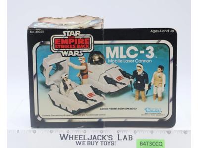 MLC-3 Cannon Mini Rig 100% Complete W/Box Star Wars ROTJ 1983 Kenner Vehicle