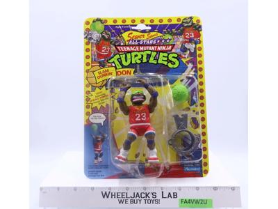 Slam Dunkin' Don Teenage Mutant Ninja Turtle Sewer Sports TMNT Playmates SEALED