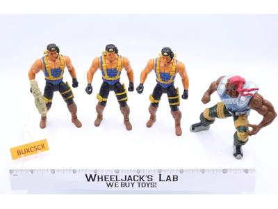 Lot of 4 GI Joe Extreme Series ARAH Hasbro 1995 Action Figure