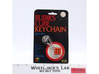 Rubik's Cube Keychain Puzzle 1982 Ideal Vintage NEW SEALED