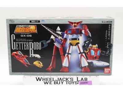 GX-06 Getter Robo Soul of Chogokin 2001 Bandai Action Figure MIB