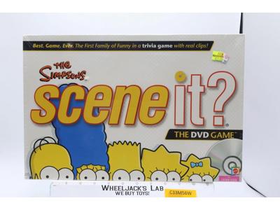 The Simpsons Scene It? The DVD Game 2009 Mattel NEW SEALED