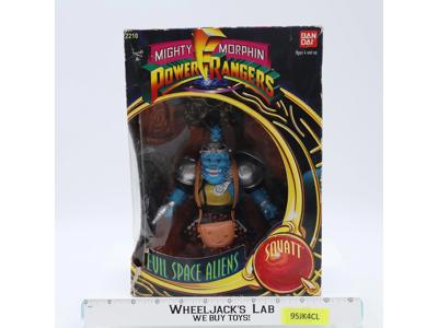 Squatt Mighty Morphin Power Rangers 1994 Bandai Action Figure NEW SEALED