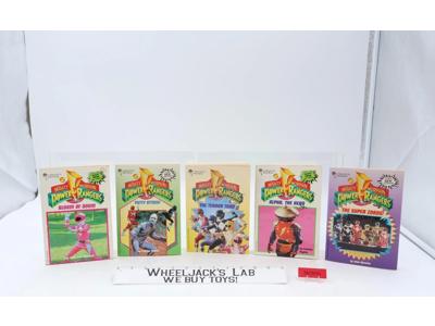 Lot of 5 Power Rangers Books by Parachute Press