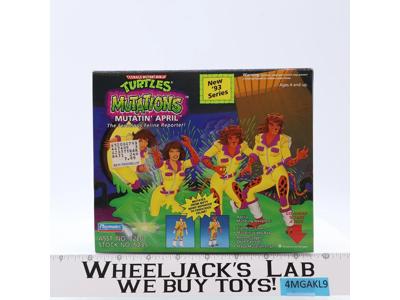 Mutatin' April TMNT Mutations 1993 Playmates Action Figure NEW MISB SEALED