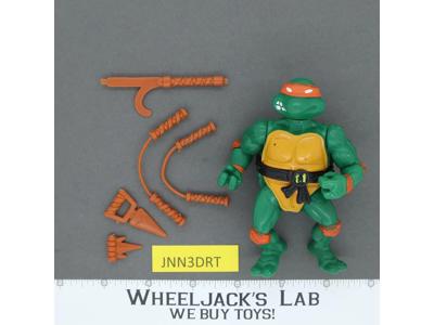 Michaelangelo HARD HEAD Teenage Mutant Ninja Turtles TMNT 1988 Playmates Vintage