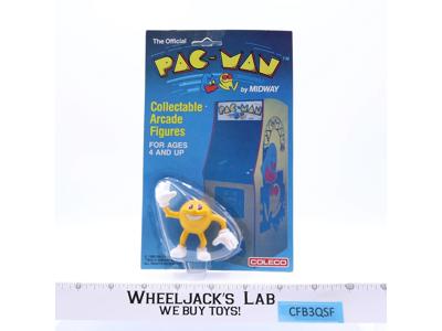 Pac-Man 1981 Midway Coleco Collectible Arcade PVC Figure NEW SEALED