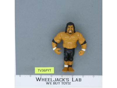 Fatu the Headshrinker 100% complete 1993 WWF Wrestling Hasbro Action Figures