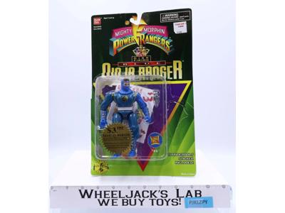 Blue Ninja Ranger 100% Complete Power Rangers 1995 Bandai Action Figure