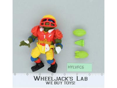 T.D. Tossin' Leo 100% Complete Teenage Mutant Ninja Turtle 1991 Playmates
