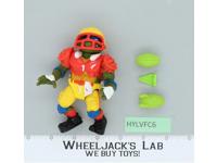 T.D. Tossin' Leo 100% Complete Teenage Mutant Ninja Turtle 1991 Playmates