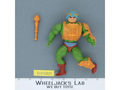 Man-At-Arms 100% Complete He-Man Masters Of The Universe MOTU 1982 Mattel Figure