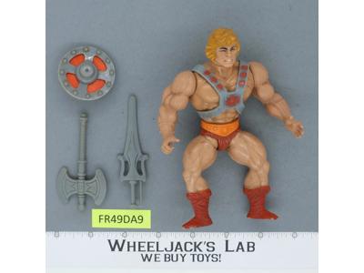 He-Man 100% Complete Masters of the Universe MOTU 1982 Mattel Vintage Figure